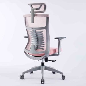 Ghế Ergonomic Warrior Hero series WEC502 Pink Gray 9 ghe cong thai hoc warrior hero series wec502 pink gray 4