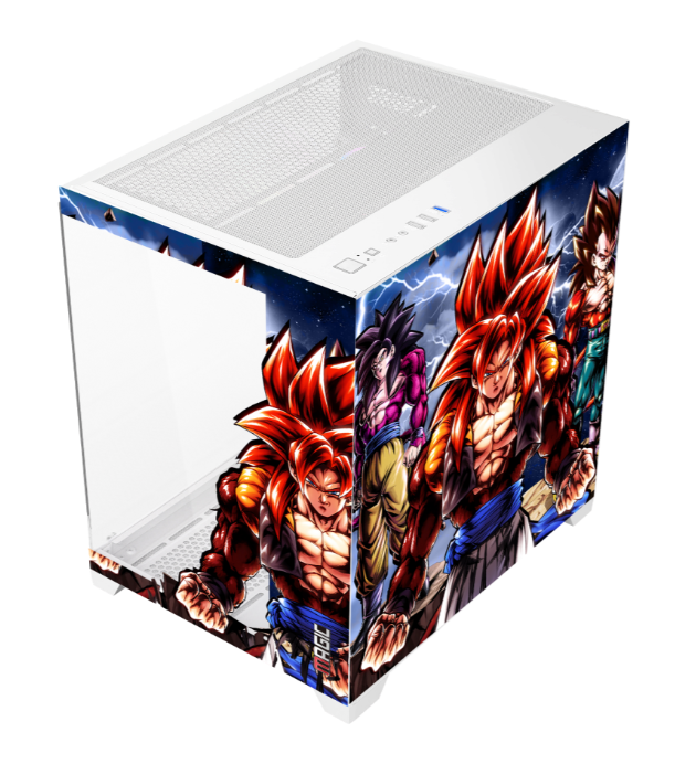 Thùng máy Magic Aqua M Ultra Plus Songoku - Trắng | Full Micro ATX 5 kjdjqdwkq