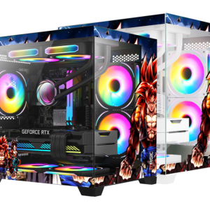 Thùng máy Magic Aqua M Ultra Plus Songoku - Trắng | Full Micro ATX 9 qwefwewfwf